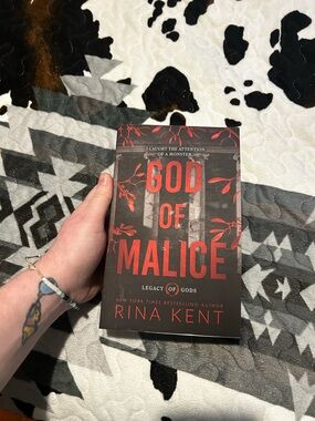 God of Malice by Rina Kent - Black & Red Paperback